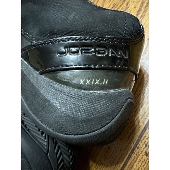 Rare NIKE JORDAN TEAM REIGN XXIX.II LOW Black/Silver 332124-001 Size 8 - Picture 5 of 8